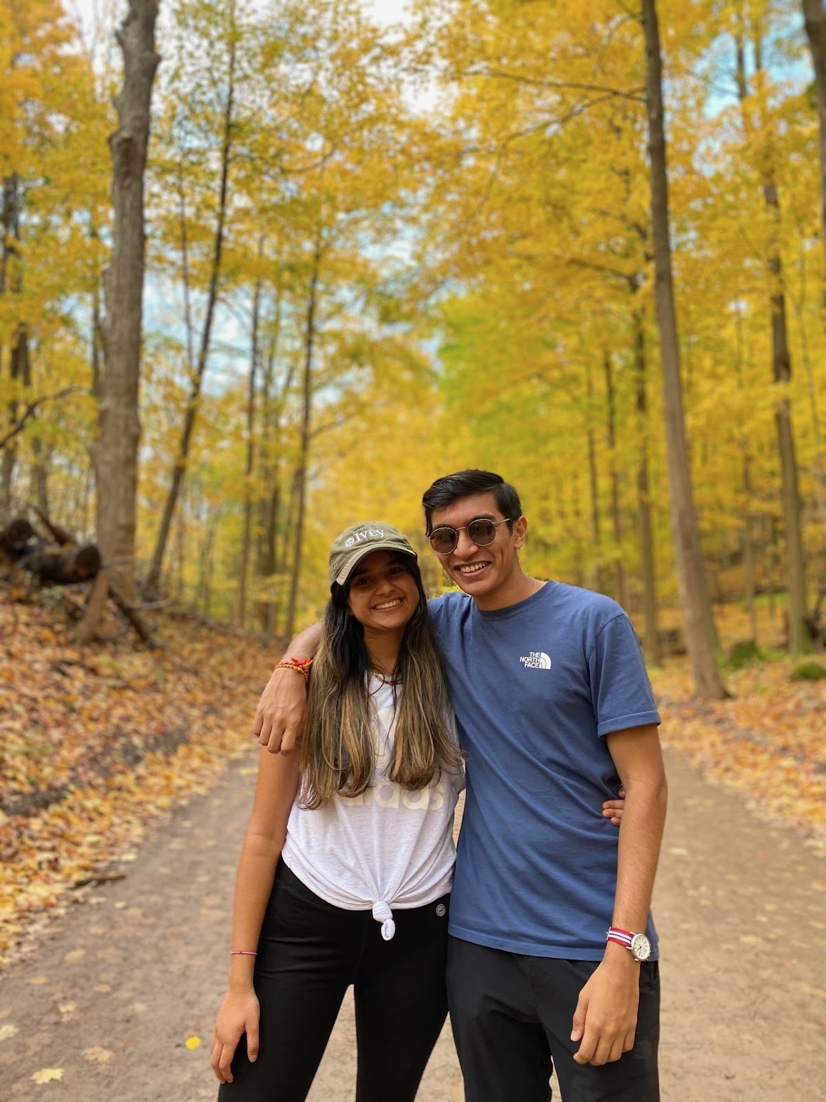 One of our early walks together